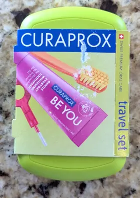 485-22 CURAPROX Travel Set Toothbrushes Toothpaste Swiss