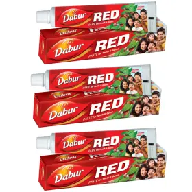804467546404 DABUR Ayurvedic Toothpaste Pack Herbal Oral Care
