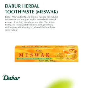 B00FLMTPE4 DABUR Meswak Toothpaste Fluoride Natural Oral #2