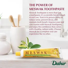 FB226200 DABUR Meswak Toothpaste Fluoride Natural Oral #3