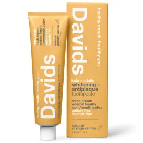 0850046443169 DAVIDS Fluoride Kids Toothpaste Whitening Sls
