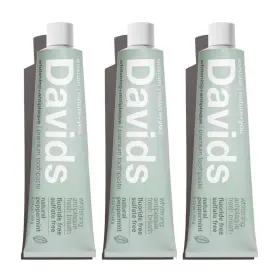 850046443107 DAVIDS Fluoride Toothpaste Whitening Antiplaque