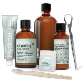 850046443312 DAVIDS Oral Care Routine Nano Hydroxyapatite Kit 850046443312 DAVIDS Oral Care Routine Nano Hydroxyapatite Kit