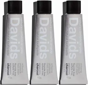 861226000058 DAVIDS Whitening Travel Toothpaste Antiplaque