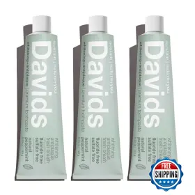 B0CKD6C3ZB DAVIDS Fluoride Toothpaste Whitening Antiplaque