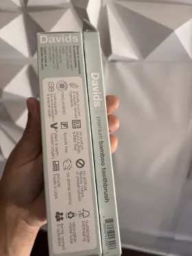 D2MHYA4MB DAVIDS Hydroxi Whitening Toothpaste Toothbrush