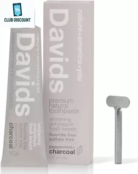 313047619693 DAVIDS NATURAL TOOTHPASTE Enhanced Whitening Ant