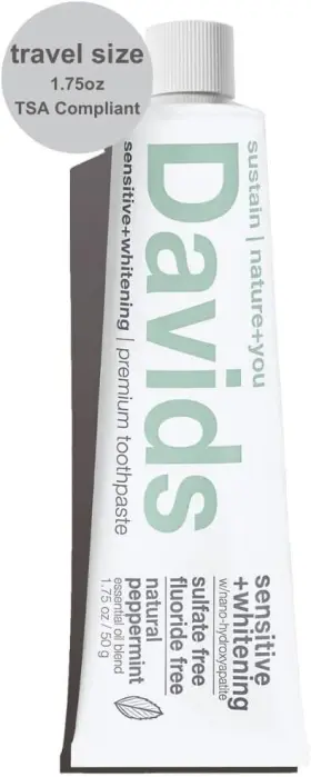 313100614665 DAVIDS NATURAL TOOTHPASTE Fluoride Nano