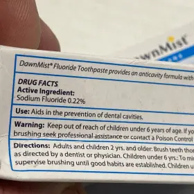 665973010854 DAWNMIST Gel Fluoride Cavity Toothpaste #3