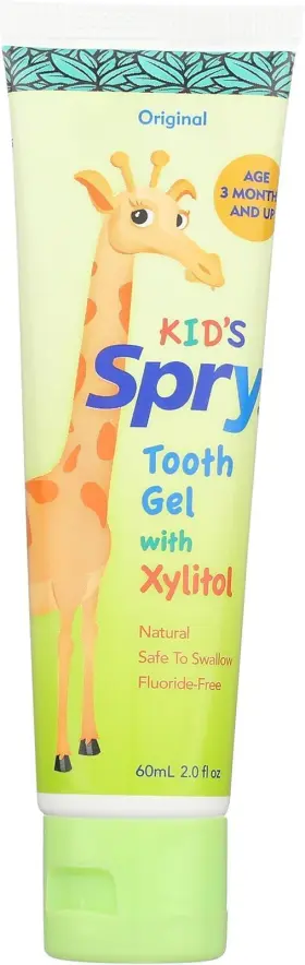 XL00071 DENTAL DEFENSE Natural Xylitol Toothpaste Baby Kids