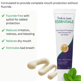 866351000409 DENTAL HERB COMPANY Toothpaste Truly Natural Sls #3