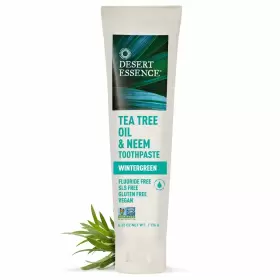 3403NDE-3 DESERT ESSENCE Tea Tree Oil Neem Toothpaste Pack #2