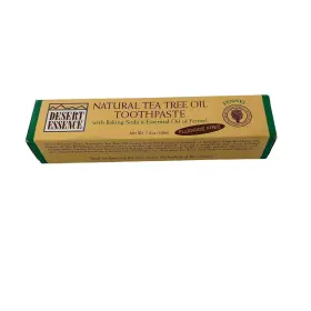 718334220819 DESERT ESSENCE Natural Tea Tree Oil Toothpaste