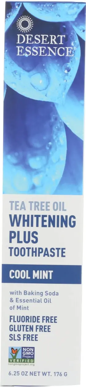 718334334059 DESERT ESSENCE Tea Tree Oil Whitening Toothpaste
