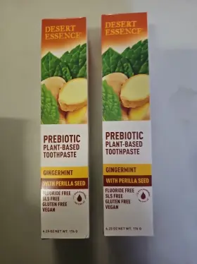 718334334455 DESERT ESSENCE Tthpst Prebio Gingermint