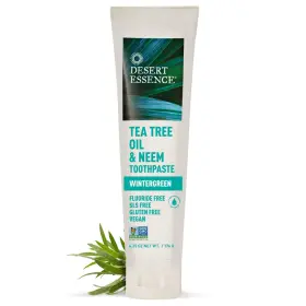 CDS-027B DESERT ESSENCE Tea Tree Oil Neem Toothpaste Pack #2