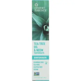 DST026 DESERT ESSENCE Tea Tree Oil Neem Toothpaste Paste
