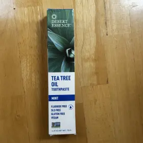 DST050 DESERT ESSENCE Natural Tea Tree Oil Toothpaste Fennel