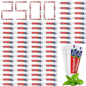 Dimsile Lel-dimsile-1834 2500 Pcs Mini Toothpaste Bulk Regular Clean Mint For Bad B