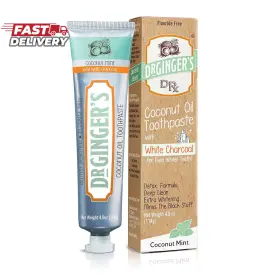 445043687635 DOCTOR GINGERS Coconut Oil Toothpaste