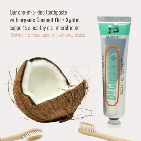 8.61E DOCTOR GINGERS Coconut Oil Toothpaste Natural Pulling #2