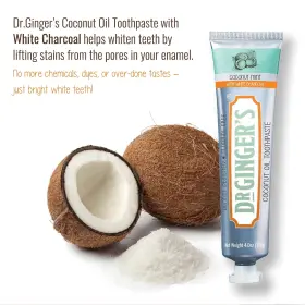 861362000288 DOCTOR GINGERS Pasta Dientes Aceite Coco Carbon #3
