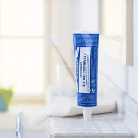 018787002506 DR. BRONNERS Toothpaste Pack Peppermint Cinnamon #3