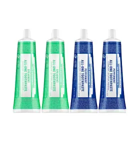 018787002698 DR. BRONNERS Fluoride Toothpaste Pack Natural