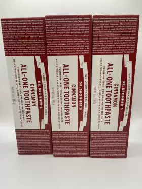 018787500729 DR. BRONNERS Cinnamon Toothpaste Pack