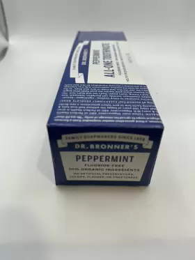 44368 DR. BRONNERS Peppermint Toothpaste Pack Bronner #2