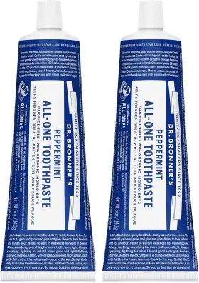 445010518542 DR. BRONNERS Toothpaste Peppermint Paste Pack