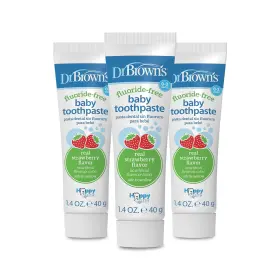 072239327463 DR. BROWNS Fluoride Baby Toothpaste Infant Oral