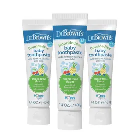 HG032-WEB DR. BROWNS Fluoride Baby Toothpaste Infant Pack