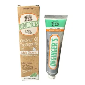 705353893209 DR GINGERS Coconut Oil Toothpaste Natural