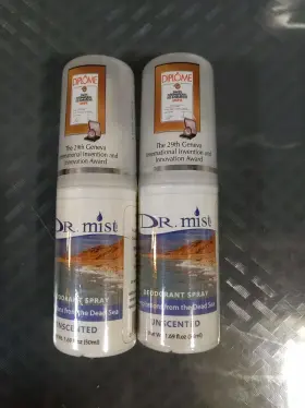 Lavender DR.MIST Deodorant Spray Unscented Pack