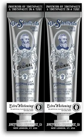 732953185042 DR. SHEFFIELD Sheffields Natural Toothpaste