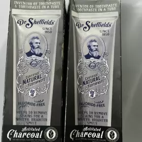 11004 DR. SHEFFIELDS Sheffield Natural Toothpaste Fluoride