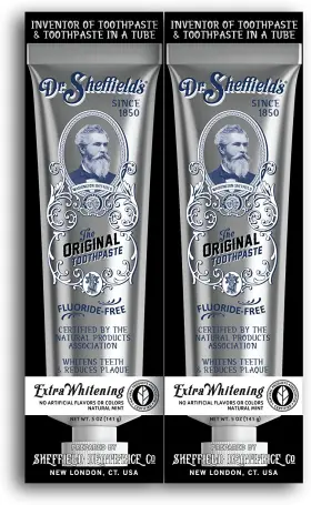 445000248251 DR. SHEFFIELDS Natural Toothpaste Whitening
