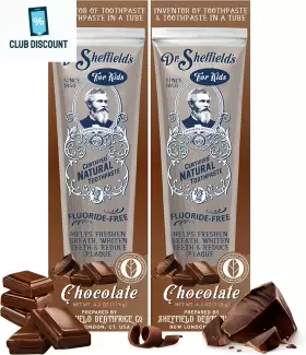 445009618680 DR. SHEFFIELDS Natural Toothpaste Chocolate