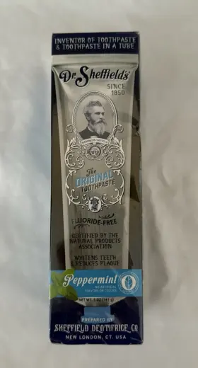 711181465112 DR SHEFFIELDS Natural Toothpaste Peppermint