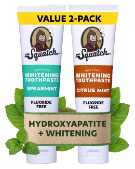 B08MQ26DKC DR. SQUATCH Hydroxyapatite Whitening Toothpaste