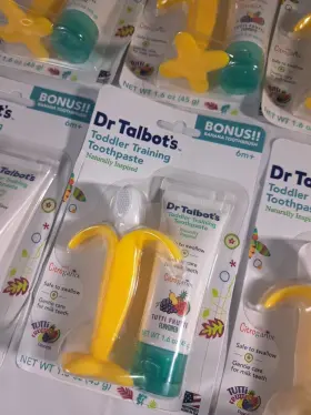 18048CS4-16 DR. TALBOTS Toothpaste Banana Toothbrush Toddler
