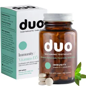 B0D76ZLG91 DUO Immunity Toothpaste Tabs Nano Hydroxyapatite