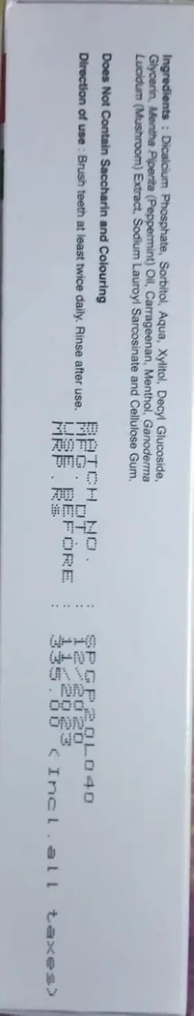 B00HTNMGPS DXN Ganozhi Toothpaste Ganoderma #3