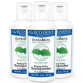 01037175 ECO-DENT Extrabrite Baking Soda Toothpowder Fluoride