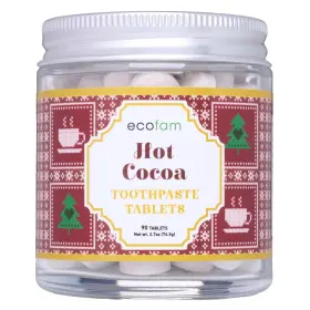 B0DH7S5QQ5 ECOFAM Cocoa Chewable Toothpaste Tablets Nano