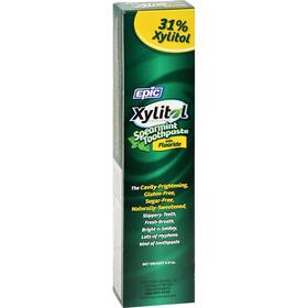 EW0008 EPIC Xylitol Spearmint Toothpaste Fluoride