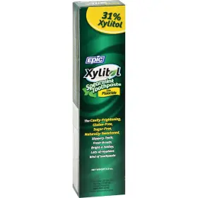 EW0008 EPIC Xylitol Spearmint Toothpaste Fluoride