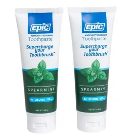 487115 EPIC INDUSTRIES Dental Xylitol Toothpaste Spearmint