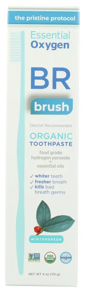 76977 ESSENTIAL OXYGEN Toothpaste Brush